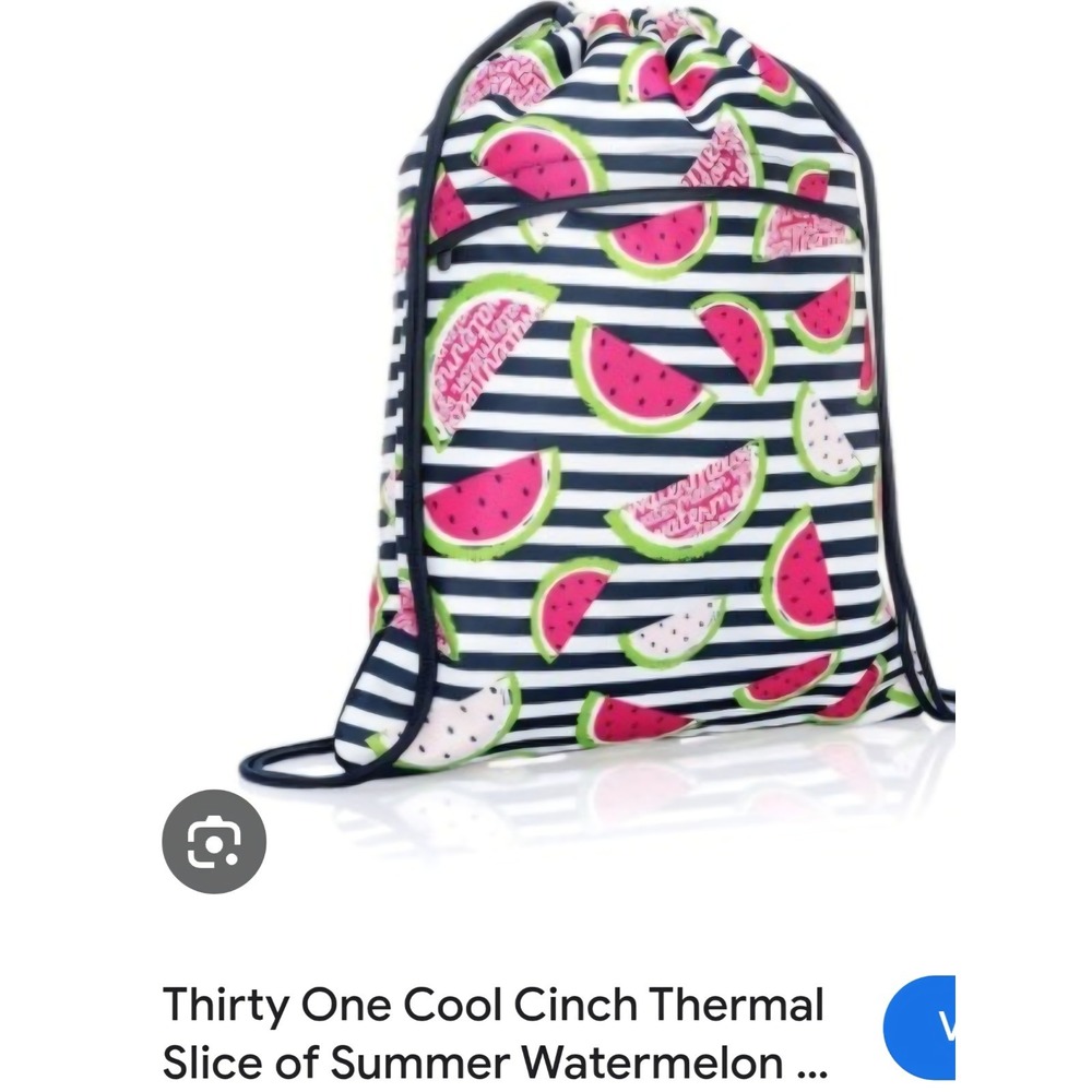 Thirty-One Cool Cinch Thermal Watermelon Slice Of Summer Retired NEW